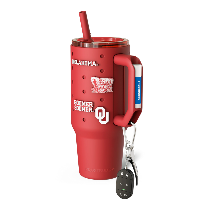 Thicc Buddy 40oz | Oklahoma Sooners | Skin + Budz Bundle