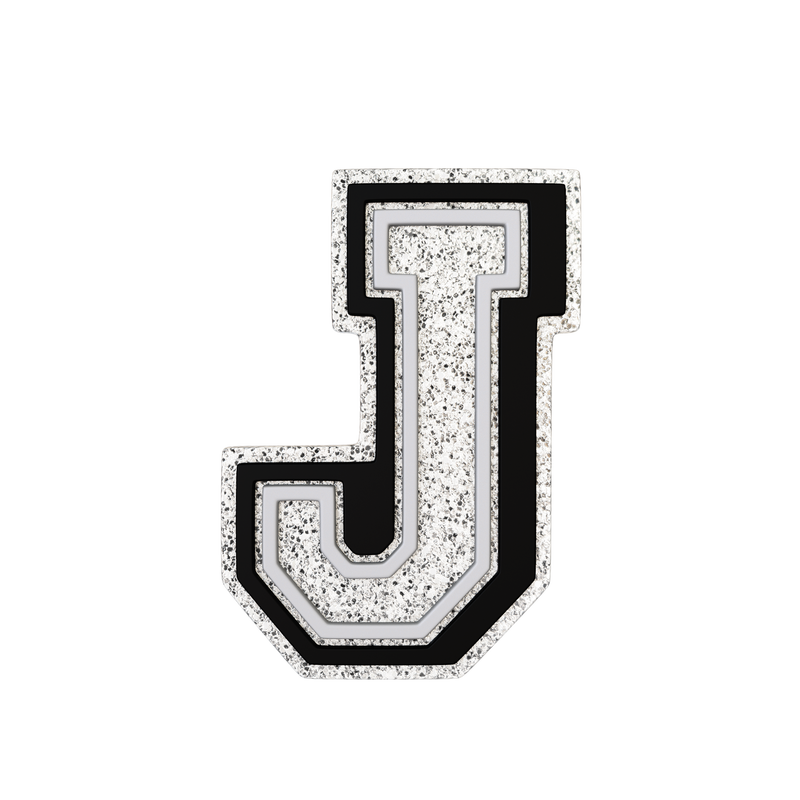 Budz | Silver Letter J